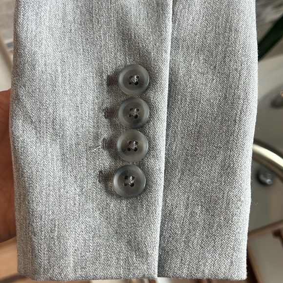 Grey Express Blazer, size 0, perfect condition. Never worn. - Picture 6 of 7